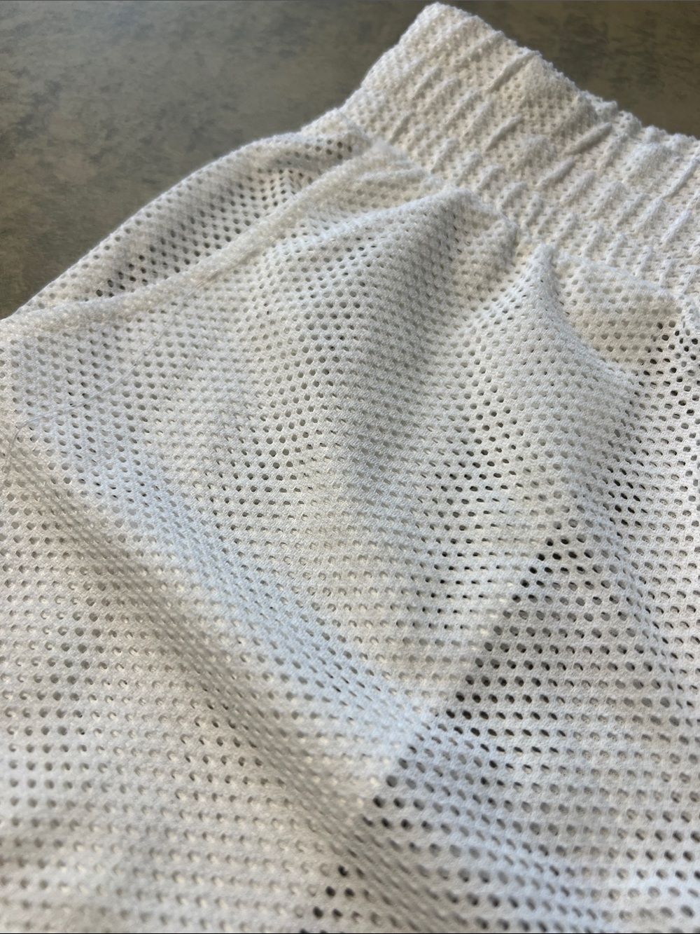 Forever 21 White Mesh Athletic Shorts - Picture 3 of 5